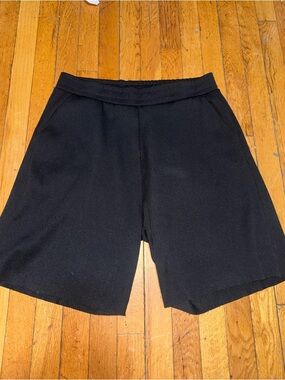 Zara Women’s Ribbed Black Shorts Size XL SEE DESCRIPTION